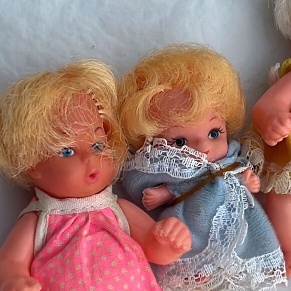 Bundle of 3 Vintage Blue-Box baby dolls - Picture 3 of 5